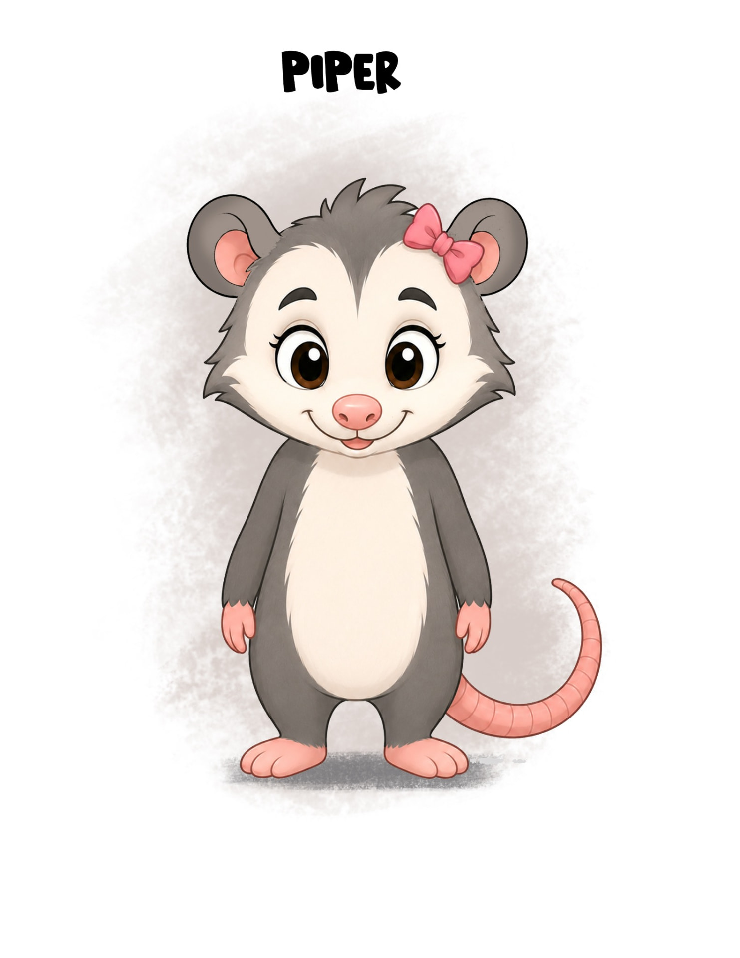 Piper the opossum