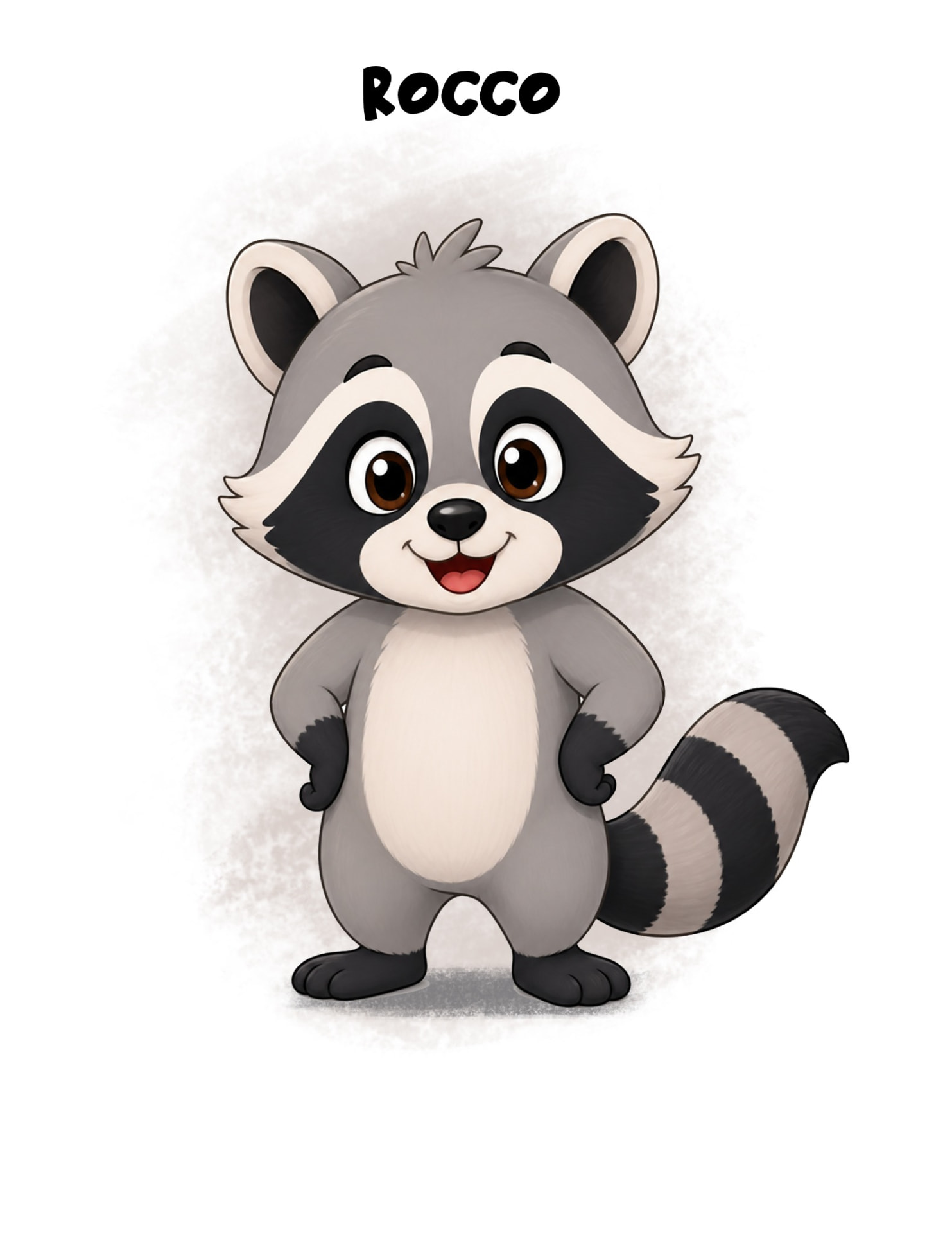 Rocco the raccoon